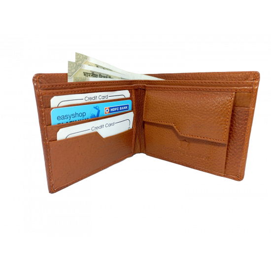 XFASHIO Genuine Leather Wallet for Men | RFID Protected 