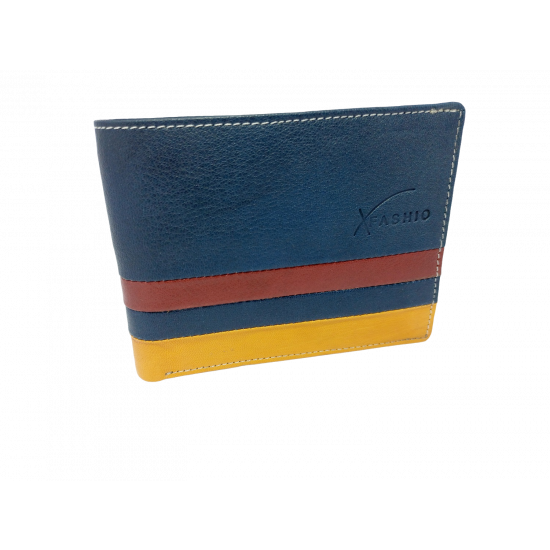 XFASHIO Genuine Leather Wallet for Men | RFID Protected 