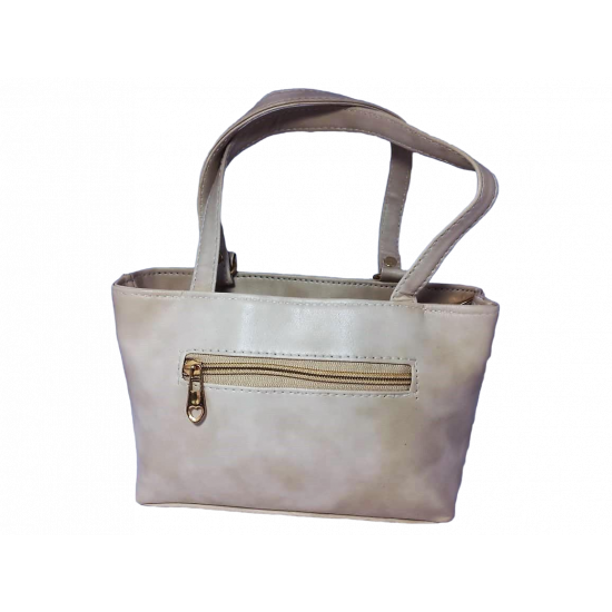 XFashio Women's Handbag (Cream)