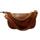 XFashio Women's Handbag (Brown)